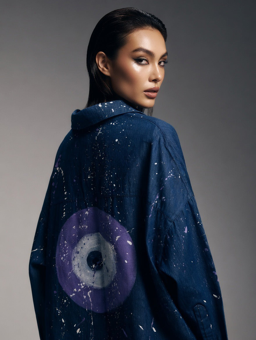 EVIL EYE — Pastel Purple / RepeteArt