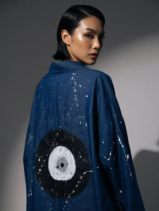 EVIL EYE — Glitter Black / RepeteArt