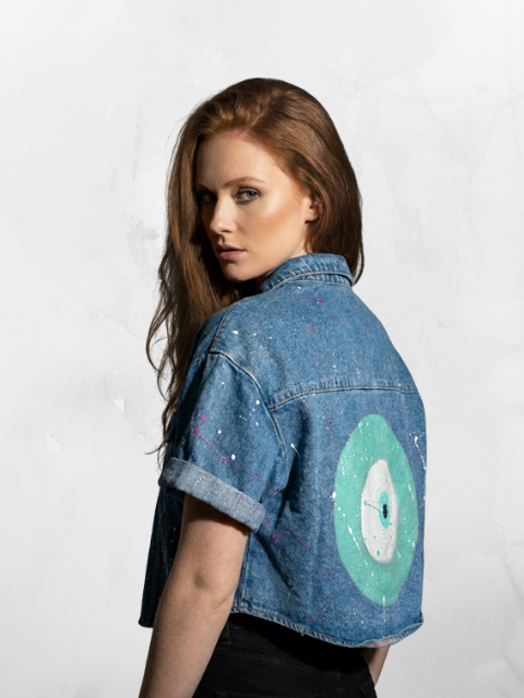 EVIL EYE — Light Green / RepeteArt